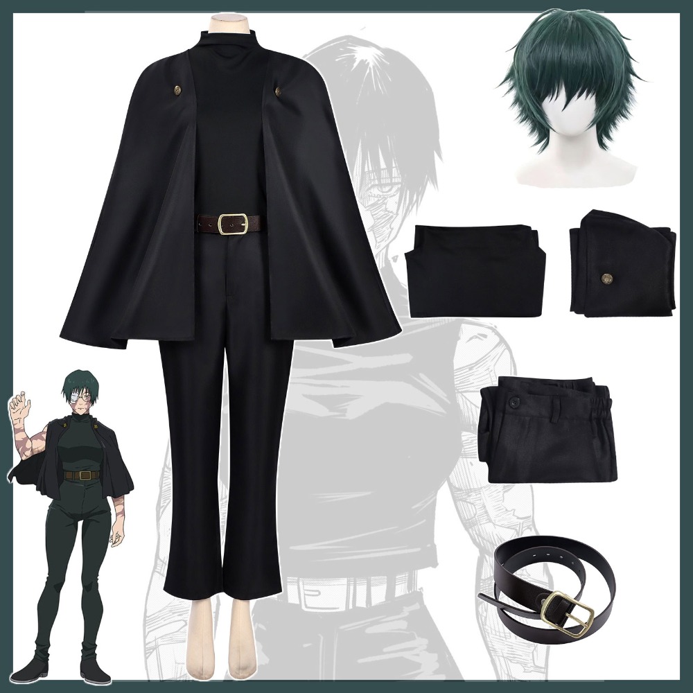 Cosplay Anime Jjk - Anime Jujutsu JJK Zenin Maki Cosplay