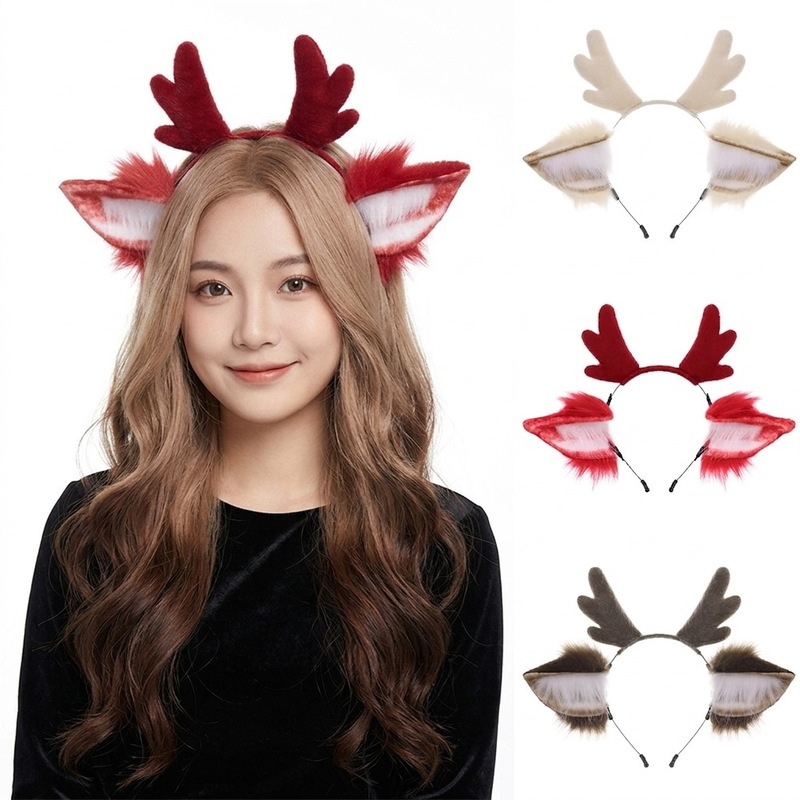 Anime Cosplay Realistic - Le Cool Christmas antler , cute