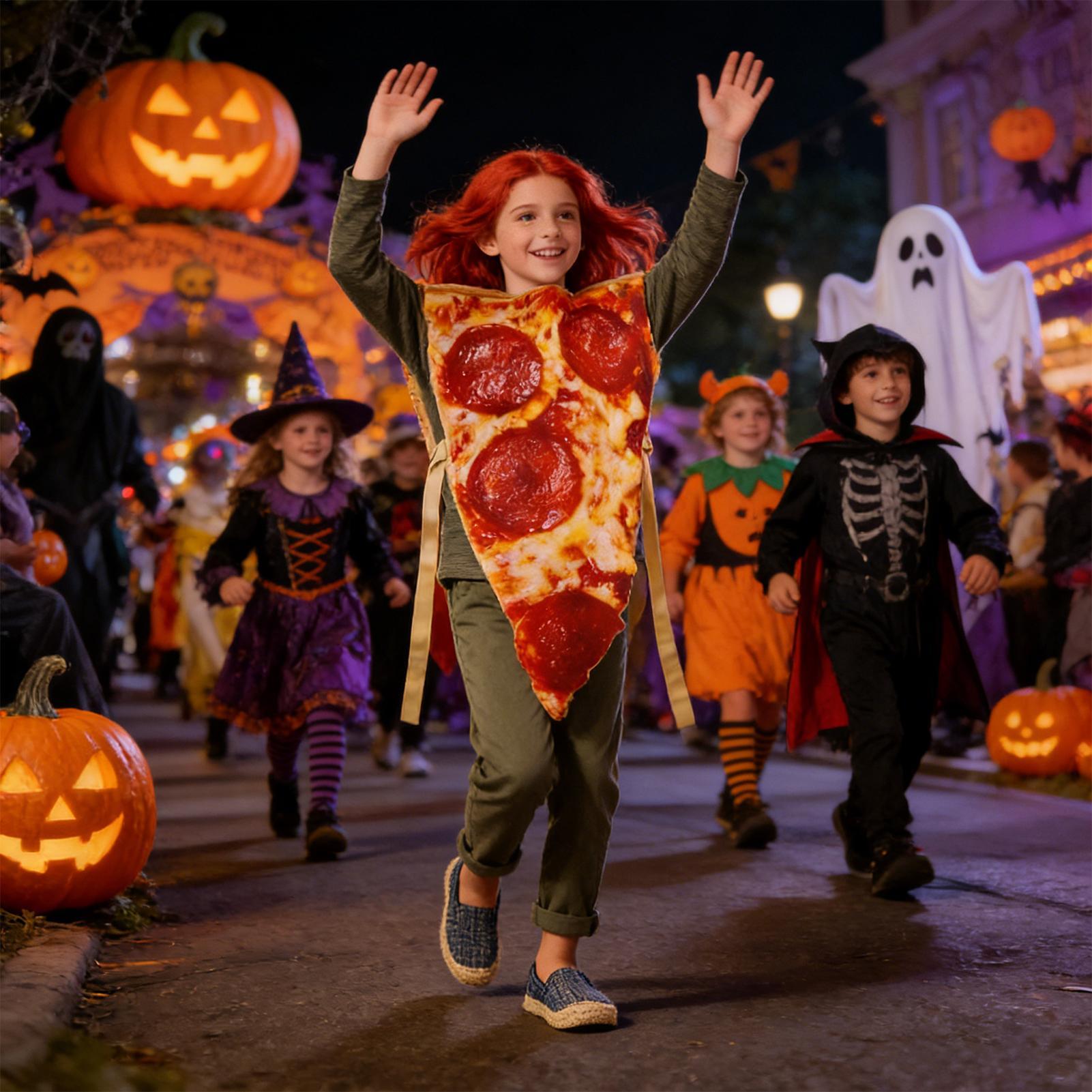 Pizza Halloween Costume Realis - đánh giá và giá Anime Cosplay Realistic