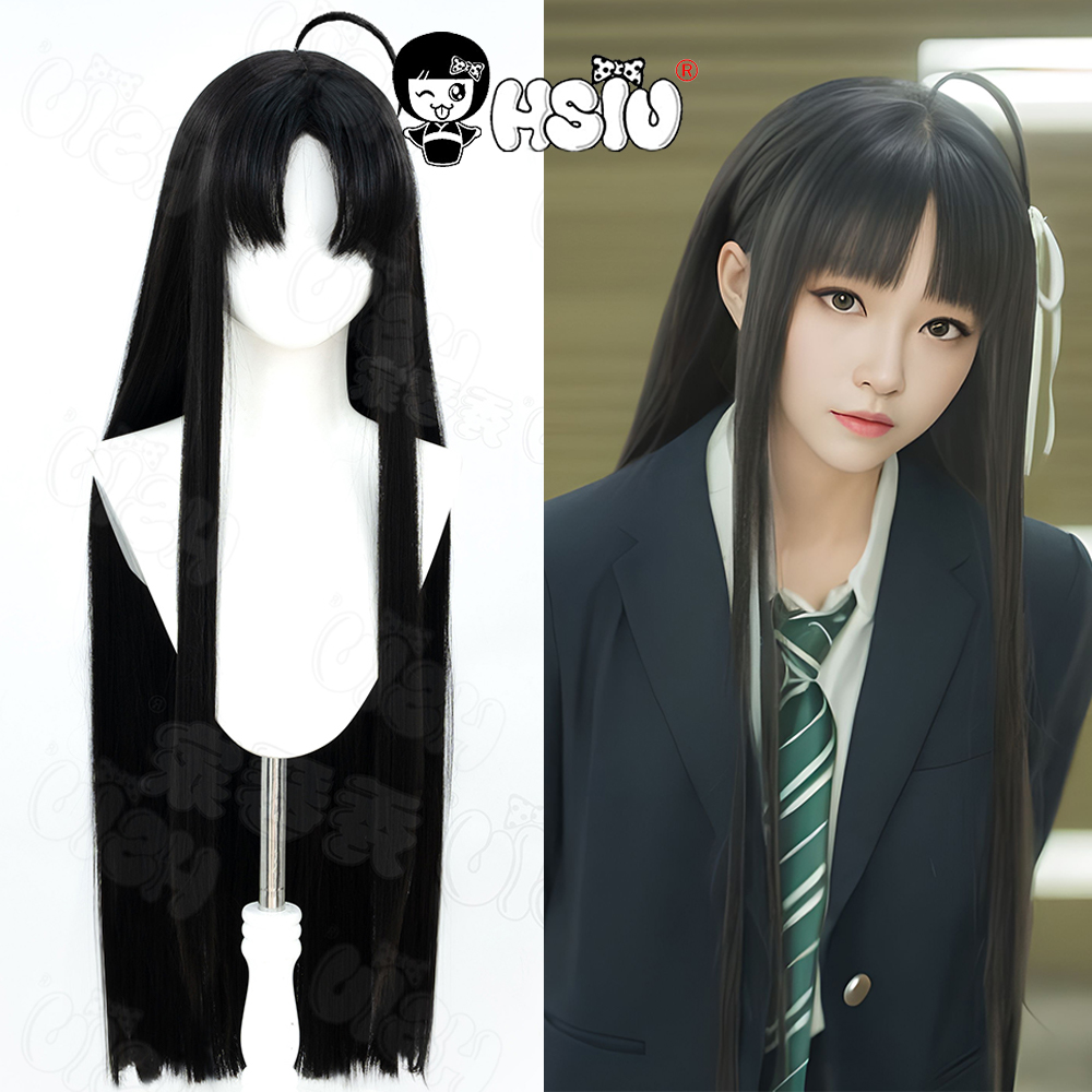 Awa Subaru Cosplay Wig HSIU 80 - đánh giá và giá Anime Cosplay Girl With Black Hair