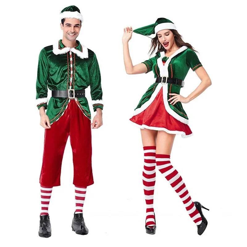 Santa Claus Cosplay Costume Ch - đánh giá và giá Anime Cosplay Couple