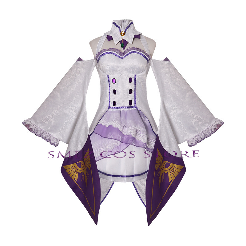 Emilia Cosplay Anime Re Zero K - đánh giá và giá Anime Cosplay Dress For Women