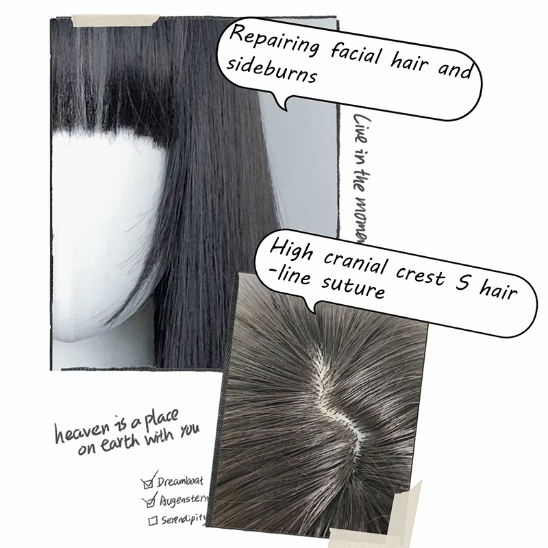 Synthetic Korean Black Long St - đánh giá và giá Anime Cosplay Girl With Black Hair