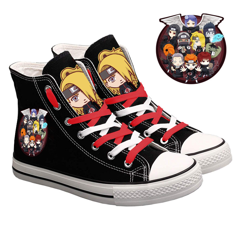 Naruto Uzumaki High-Top Canvas - đánh giá và giá Anime Cosplay Idea