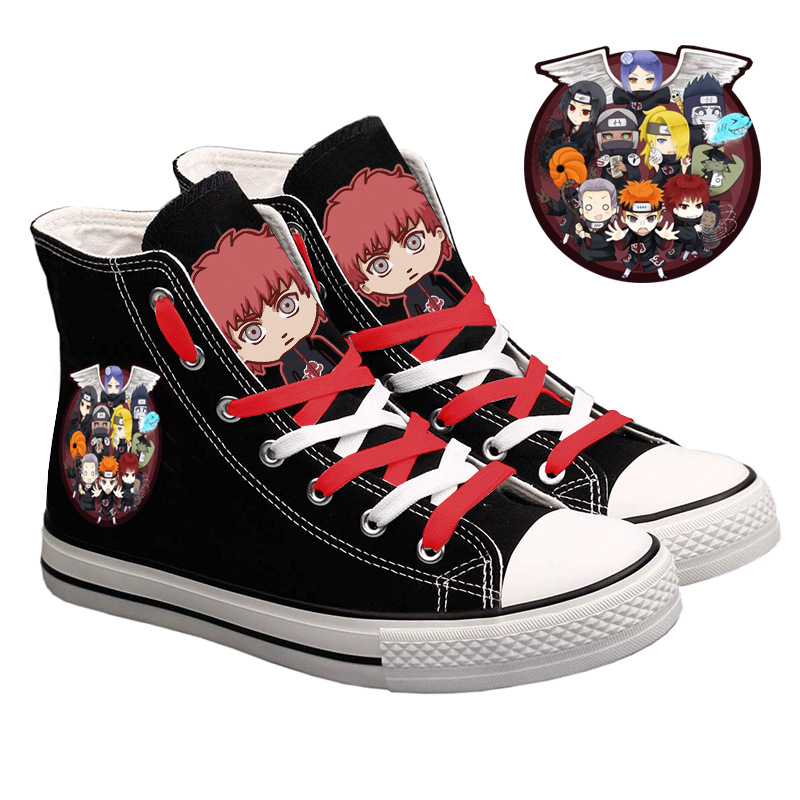 Naruto Uzumaki High-Top Canvas - đánh giá và giá Anime Cosplay Idea