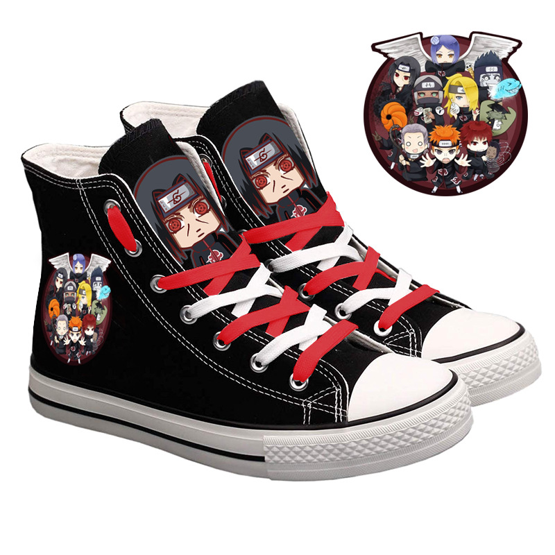 Naruto Uzumaki High-Top Canvas - đánh giá và giá Anime Cosplay Idea