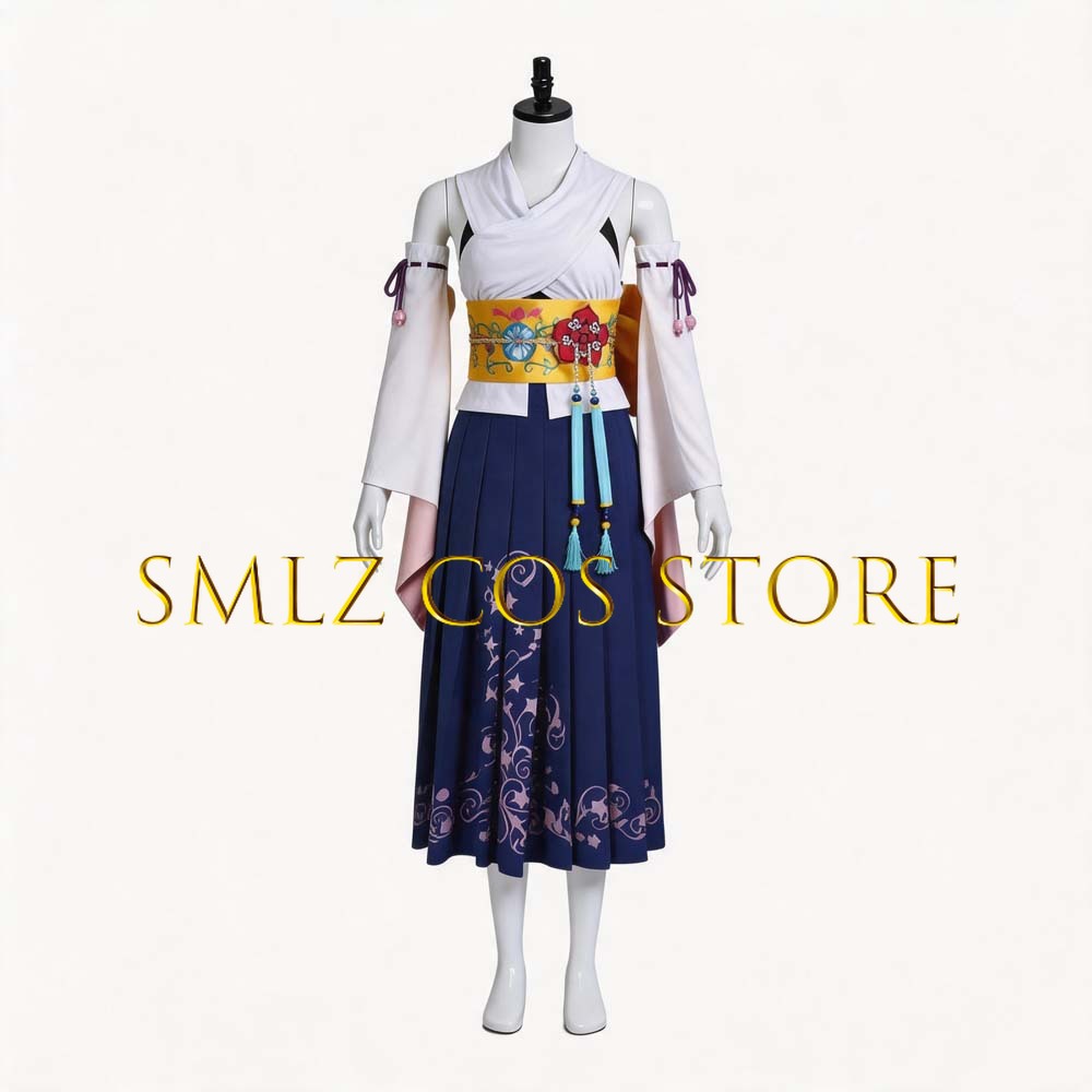Smlz FFX Yuna Cosplay Anime FF - đánh giá và giá Anime Cosplay Dress For Women