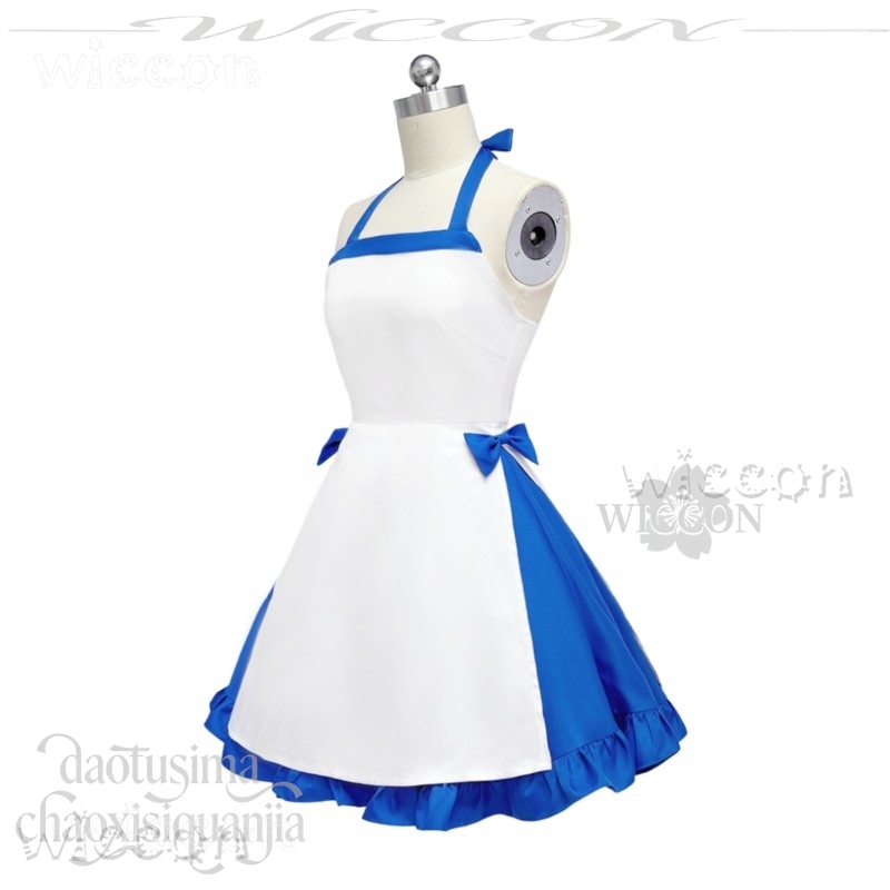 Zeno Ushirono Natsu Blue White - đánh giá và giá Zenos Anime Cosplay