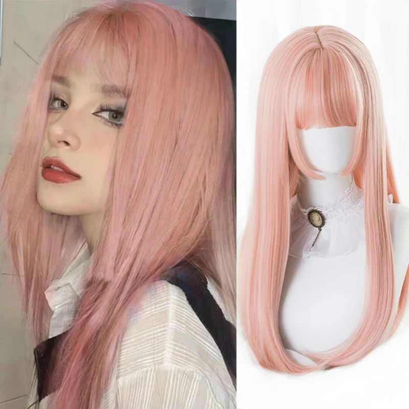 2026 Houyan synthetic long str - đánh giá và giá Anime Cosplay Girl With Black Hair