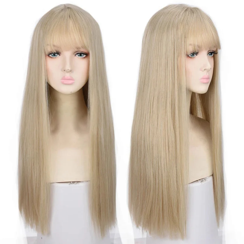 2026 Houyan synthetic long str - đánh giá và giá Anime Cosplay Girl With Black Hair