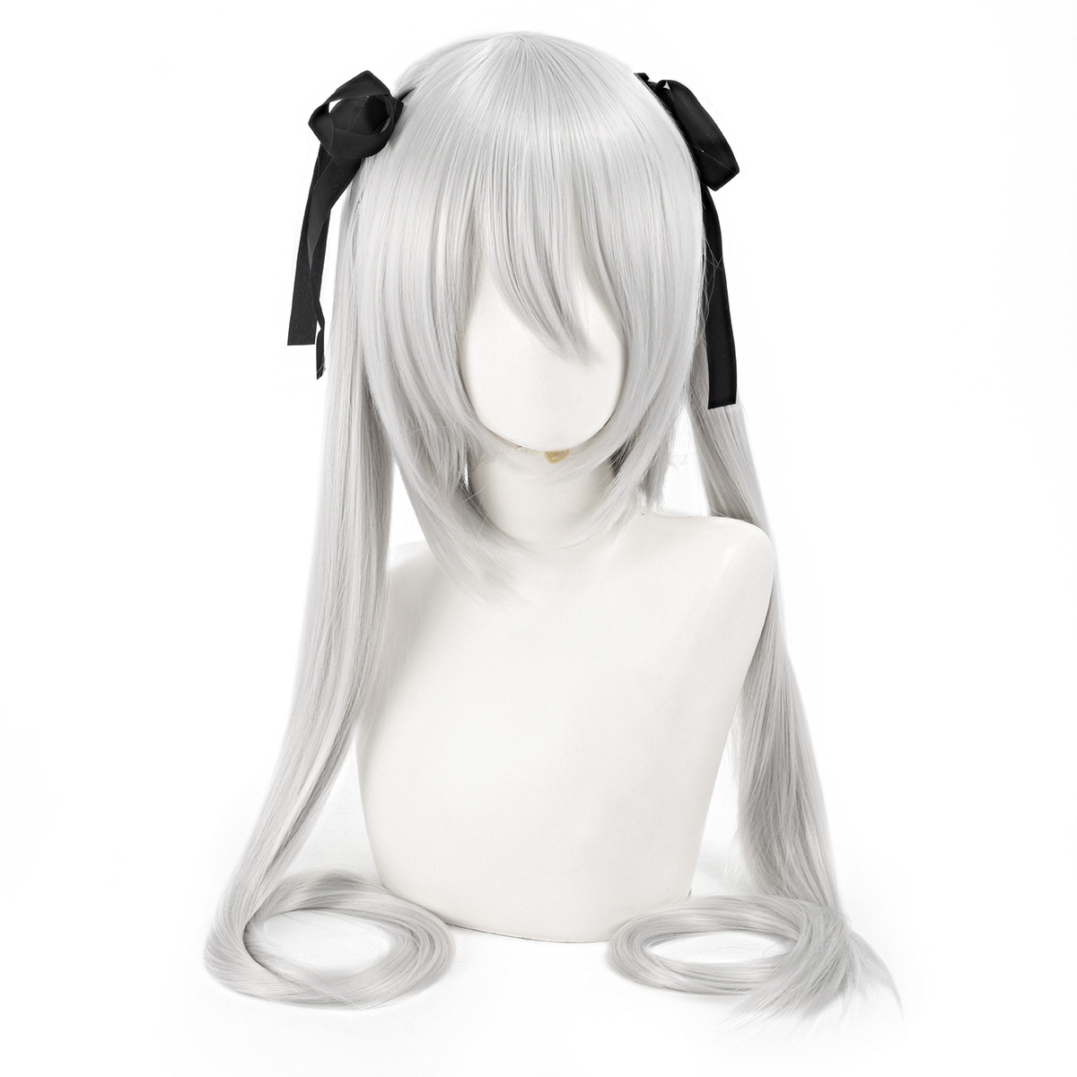 Synthetic Cosplay Wig Anime Mi - đánh giá và giá Anime Cosplay Girl With Black Hair