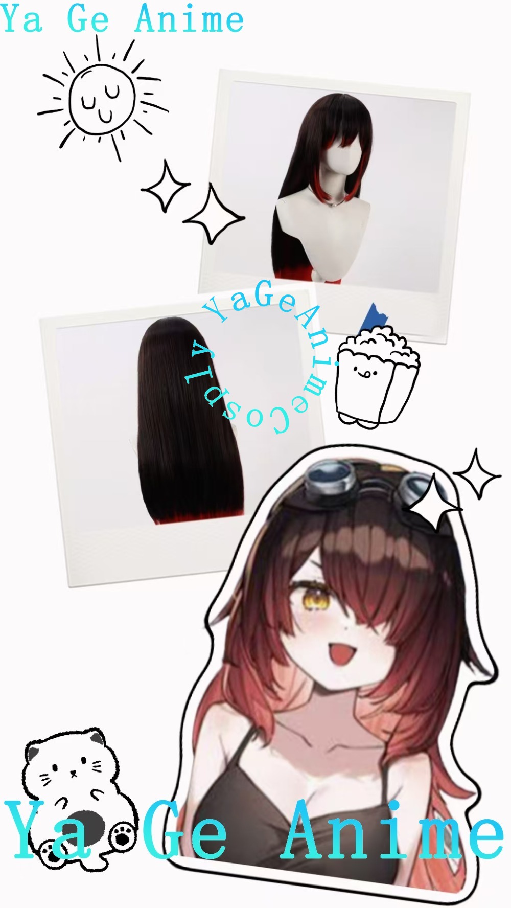 Cosplay Wig Long Loose Hair Gr - đánh giá và giá Anime Cosplay Realistic