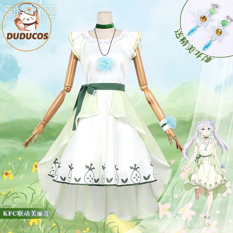 Anime Frieren: Beyond Journey' - đánh giá và giá Anime Cosplay Dress For Women