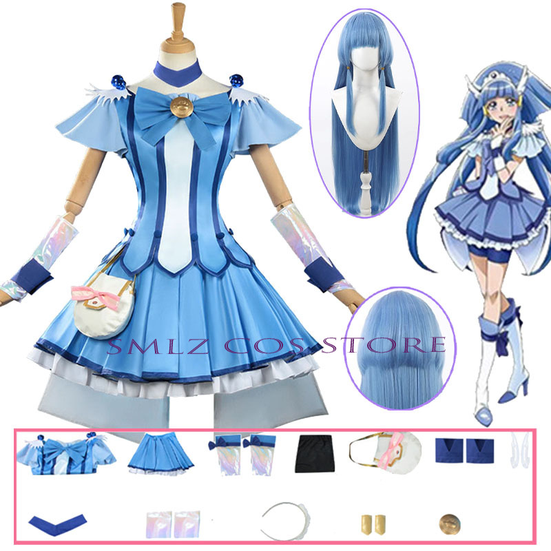 Cure Beauty Cosplay Anime Smil - đánh giá và giá Anime Cosplay Dress For Women
