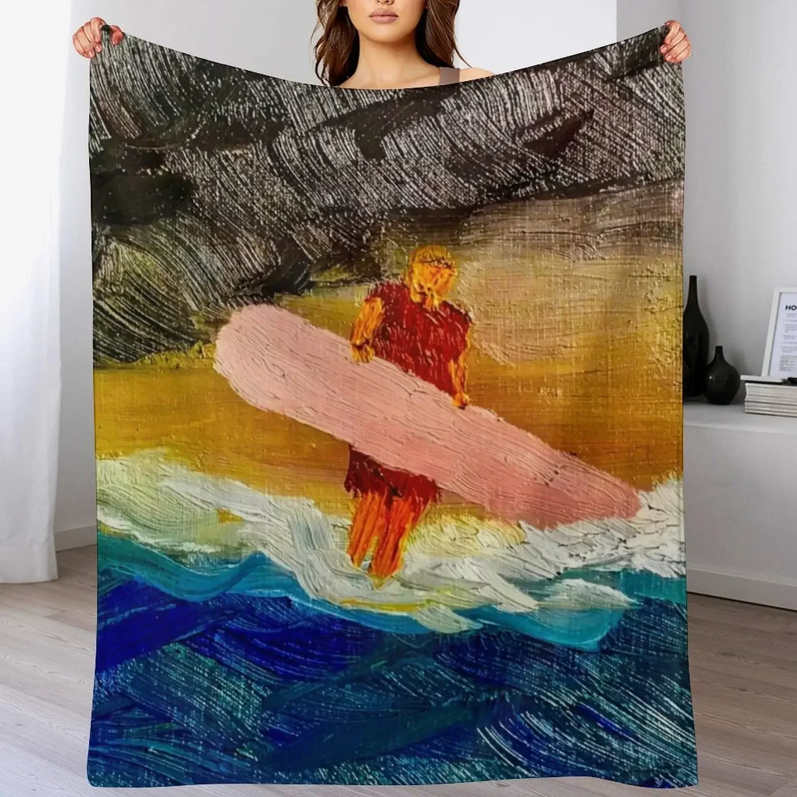 The Surfer! Throw Blanket cosp - đánh giá và giá Anime Cosplay Idea