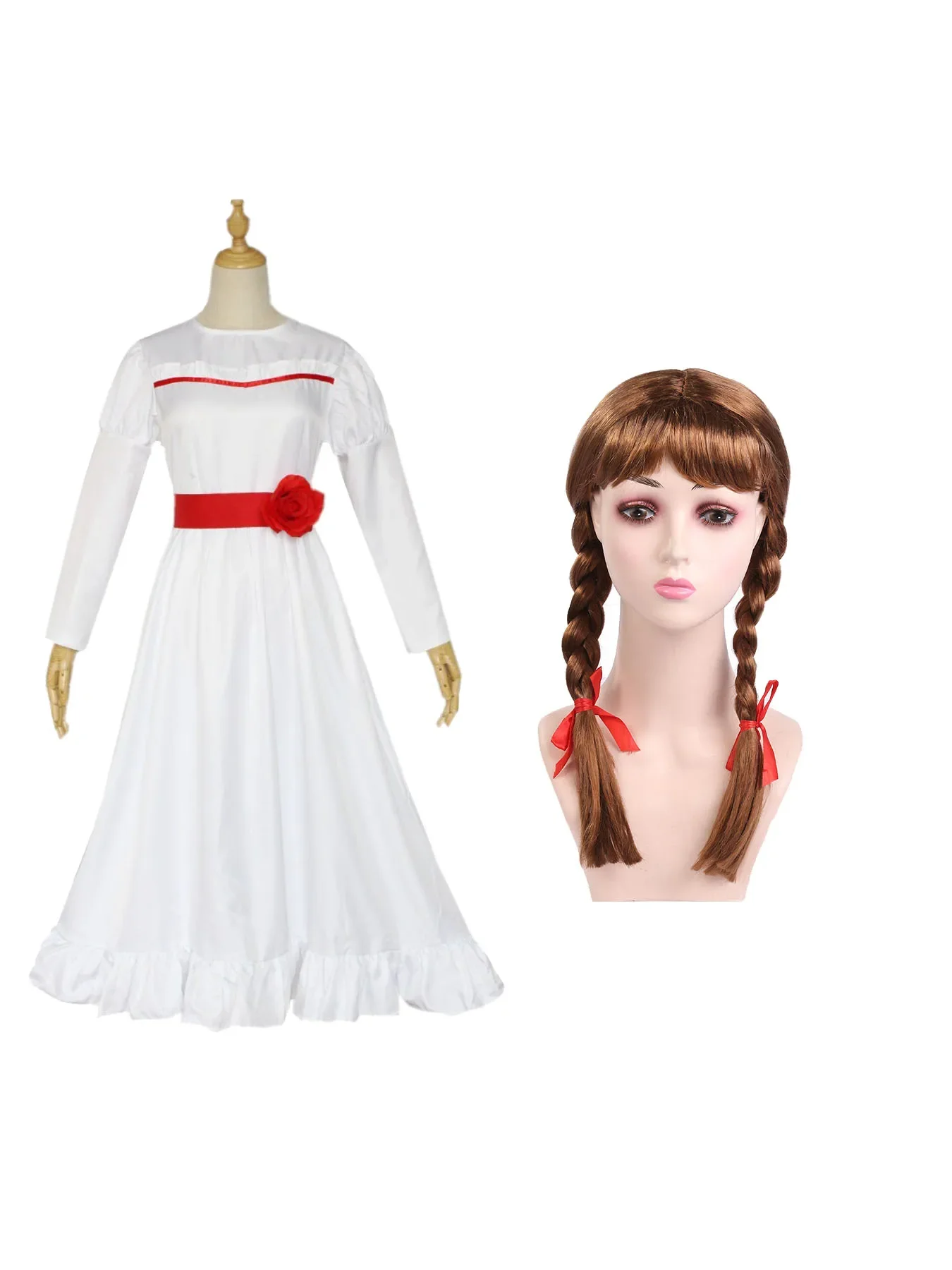 Women Vintage Evil Horror Doll - đánh giá và giá Anime Cosplay Realistic