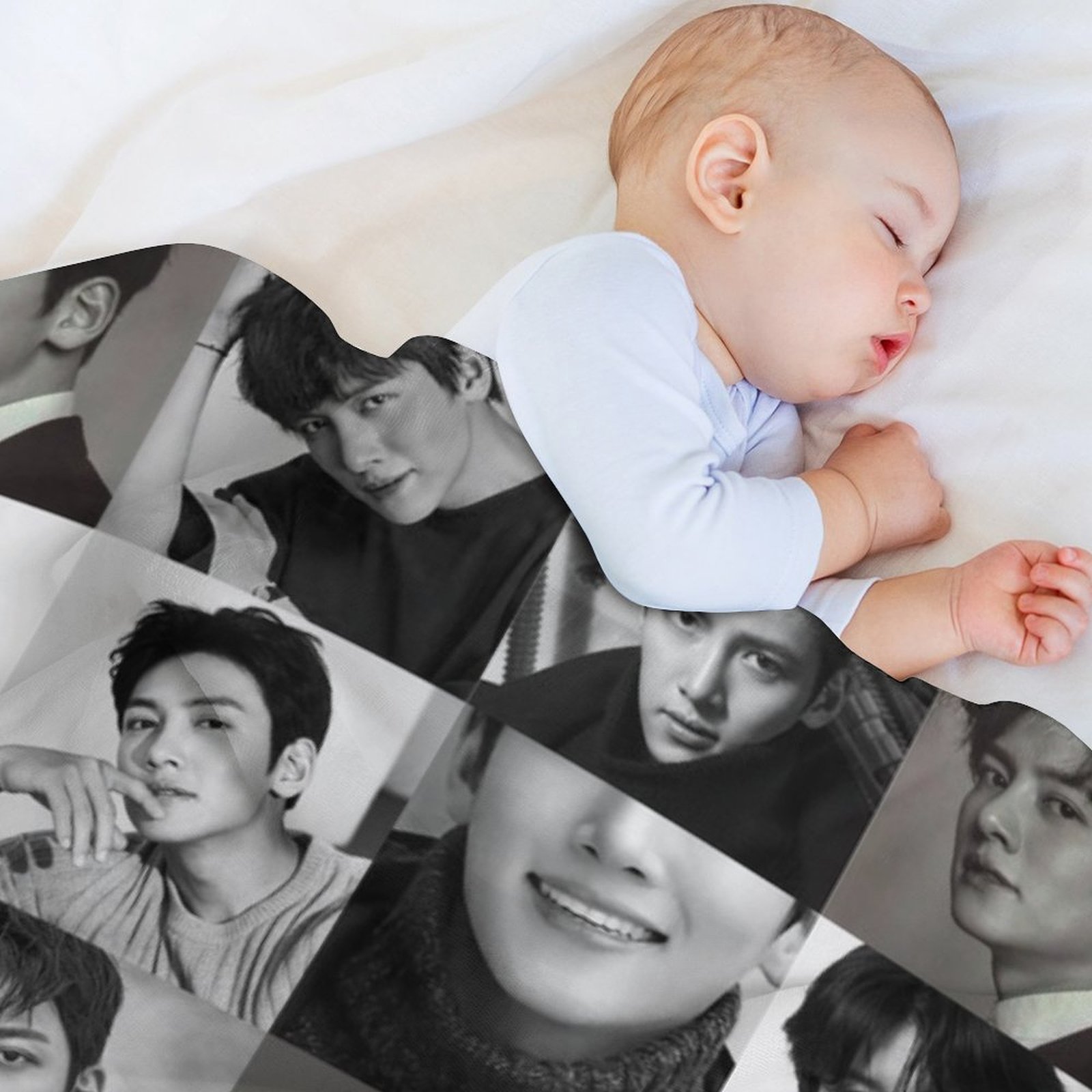 Ji Chang Wook Collage Throw Bl - đánh giá và giá Anime Cosplay Idea