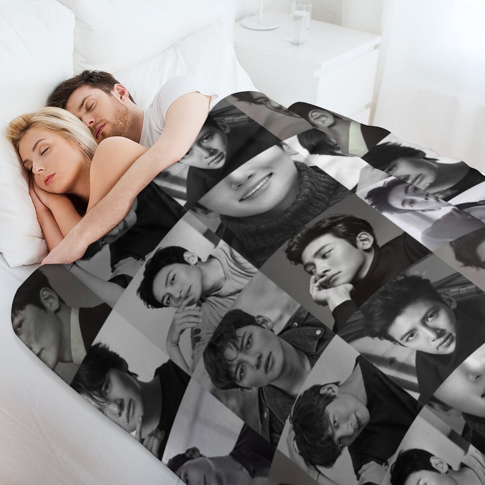 Ji Chang Wook Collage Throw Bl - đánh giá và giá Anime Cosplay Idea