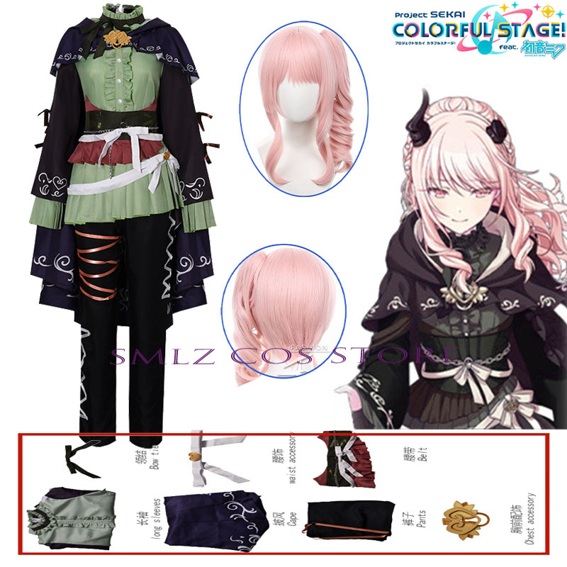 Anime PJSK Hermit Akiyama Mizu - đánh giá và giá Anime Cosplay Dress For Women